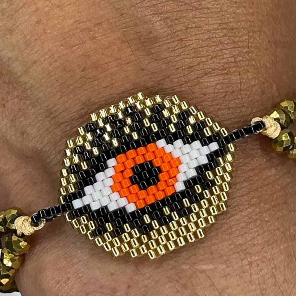 964. Evil Eye Ojo Bracelet
